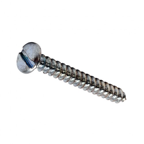 8 x 3/4 Slotted Pan Head Sheet Metal Screws Type A Aluminum